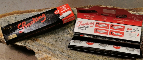 Smoking King Size Deluxe Papers mit Tips