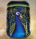 Rolling Tray "Peacock", 27,5 x 17,5 cm